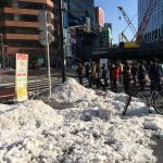 2018年1月23日の渋谷の大雪